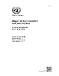 Cover: Report of the Committee on Contributions - United Nations