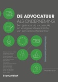 Cover: De advocatuur als onderneming - Boom juridisch