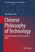 Cover: Chinese Philosophy of Technology - Springer