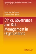 Cover: Ethics, Governance and Risk Management in Organizations - Springer