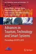 Cover: Advances in Tourism, Technology and Smart Systems - Springer