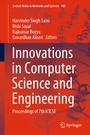 Cover: Innovations in Computer Science and Engineering - Springer