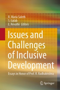 Enlarge image Cover: Issues and Challenges of Inclusive Development - Springer