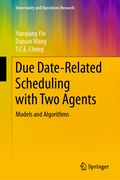 Cover: Due Date-Related Scheduling with Two Agents - Springer