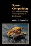 Cover: Sperm Competition and Its Evolutionary Consequences in the Insects - Princeton University Press