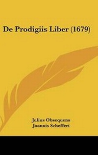 Enlarge image Cover: de Prodigiis Liber (1679) - Kessinger Publishing
