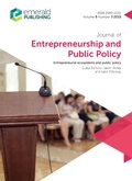 Cover: Entrepreneurial Ecosystems and Public Policy - Emerald Publishing Limited
