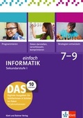 Cover: Einfach Informatik / Einfach Informatik 7-9: Programmieren; Daten darstellen, verschl&uuml;sseln, komprimieren; Strategien entwickeln - Klett und Balmer