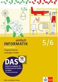 Cover: Einfach Informatik / Einfach Informatik 5-6: Programmieren; L&ouml;sungen finden - Klett und Balmer