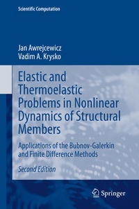 Enlarge image Cover: Elastic and Thermoelastic Problems in Nonlinear Dynamics of Structural Members - Springer