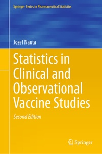 Cover of  Statistics in Clinical and Observational Vaccine Studies - Springer