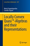Cover: Locally Convex Quasi *-Algebras and their Representations - Springer