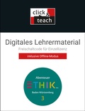 Cover: Abenteuer Ethik - Baden-W&uuml;rttemberg / Abenteuer Ethik BW click & teach 3 Box - neu - Buchner, C.C.