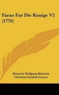 Cover: Farao Fur Die Konige V2 (1776) - Kessinger Publishing