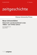 Cover: Neue Universit&auml;ten - Brill Deutschland