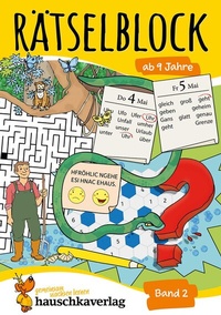Abbildung von: Rätselblock ab 9 Jahre - Band 2 - Hauschka Verlag