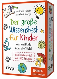 Abbildung von: Der große Wissenstest für Kinder - Was weißt du über die Welt? - Riva
