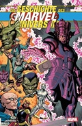 Cover: Die Geschichte des Marvel-Universum - Panini Verlags GmbH