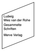 Cover: Gesammelte Schriften - Merve