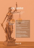 Cover: ex/ante 2/2019 Digitalization and Law - Dike Verlag Z&uuml;rich
