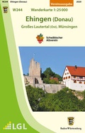 Cover: W244 Ehingen (Donau) - Gro&szlig;es Lautertal (Ost), M&uuml;nsingen - Schw&auml;bischer Albverein