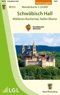 Cover: W213 Schw&auml;bisch Hall - Mittleres Kochertal, Haller Ebene - Schw&auml;bischer Albverein