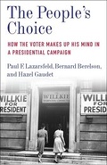 Cover: The People's Choice - Columbia University Press