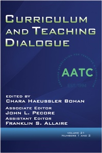 Enlarge image Cover: Curriculum and Teaching Dialogue - Information Age Publishing