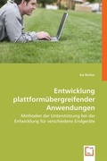 Cover: Entwicklung plattform&uuml;bergreifender Anwendungen - VDM Verlag Dr. Mueller e.K.