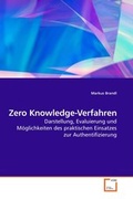 Cover: Zero Knowledge-Verfahren - VDM Verlag Dr. Mueller e.K.