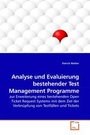 Cover: Analyse und Evaluierung bestehender Test Management Programme - VDM Verlag Dr. Mueller e.K.