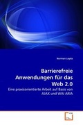 Cover: Barrierefreie Anwendungen f&uuml;r das Web 2.0 - VDM Verlag Dr. Mueller e.K.