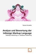 Cover: Analyse und Bewertung der InDesign Markup Language - VDM Verlag Dr. Mueller e.K.