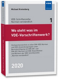 Abbildung von: Wo steht was im VDE-Vorschriftenwerk? 2020 - VDE Verlag