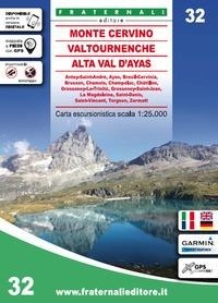 Abbildung von: Valtournenche - Alta Val d'Ayas: 32 - Fraternali Editore