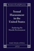 Cover: Sexual Harassment in the United States - Peter Lang Verlag