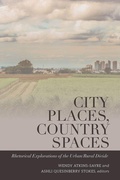 Cover: City Places, Country Spaces - Peter Lang Verlag