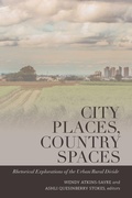 Cover: City Places, Country Spaces - Peter Lang Verlag