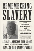 Cover: Remembering Slavery - The New Press