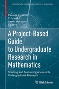 Bild: A Project-Based Guide to Undergraduate Research in Mathematics - Birkh&auml;user