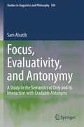 Cover: Focus, Evaluativity, and Antonymy - Springer