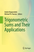 Cover: Trigonometric Sums and Their Applications - Springer