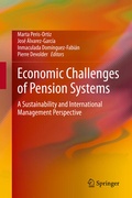 Cover: Economic Challenges of Pension Systems - Springer
