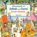 Cover: Maxi Pixi 320: Wimmelspa&szlig; mit Jakob und Conni: Auf dem Spielplatz - Carlsen