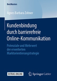 Abbildung von: Kundenbindung durch barrierefreie Online-Kommunikation - Springer Gabler