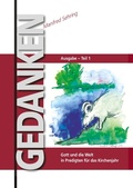 Cover: Predigten Gott und die Welt - BoD - Books on Demand