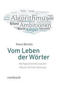 Abbildung von: Vom Leben der Wörter - Rombach Druck- und Verlagshaus