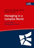 Cover: Managing in a Complex World - UTB