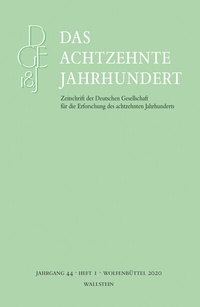 Abbildung von: Das achtzehnte Jahrhundert 44/1 - Wallstein