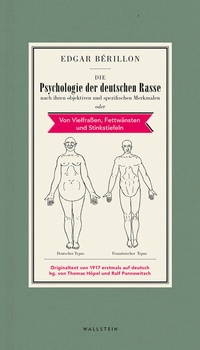 Enlarge image Cover: Die Psychologie der deutschen Rasse - Wallstein